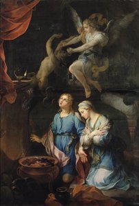 Tóbiás és Sára házassága. Az első éjszaka, 1733